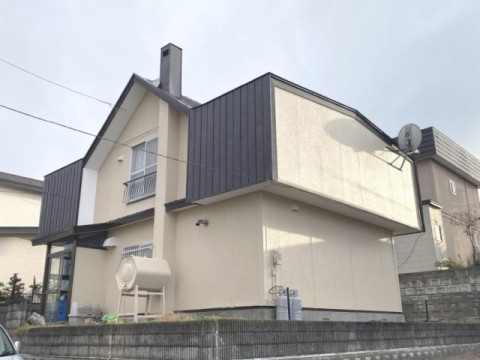 リフォーム　札幌市　豊平区　塗装　外壁　板金　シリコン　